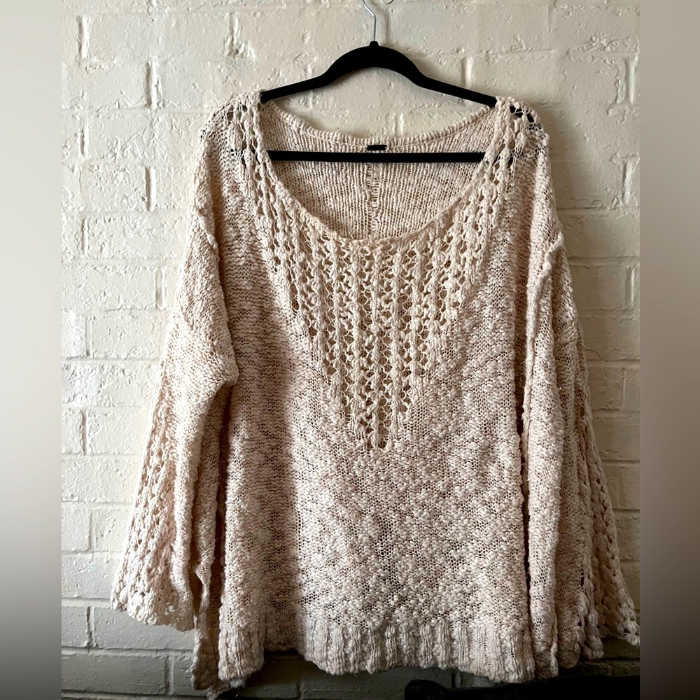Free people over sized sweater